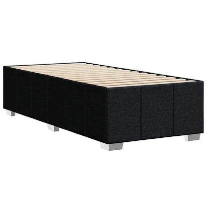 Giroletto senza Materasso Nero 100x200 cm in Tessuto | homemem39