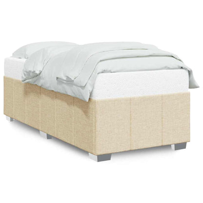 Giroletto senza Materasso Crema 100x200 cm in Tessuto | homemem39
