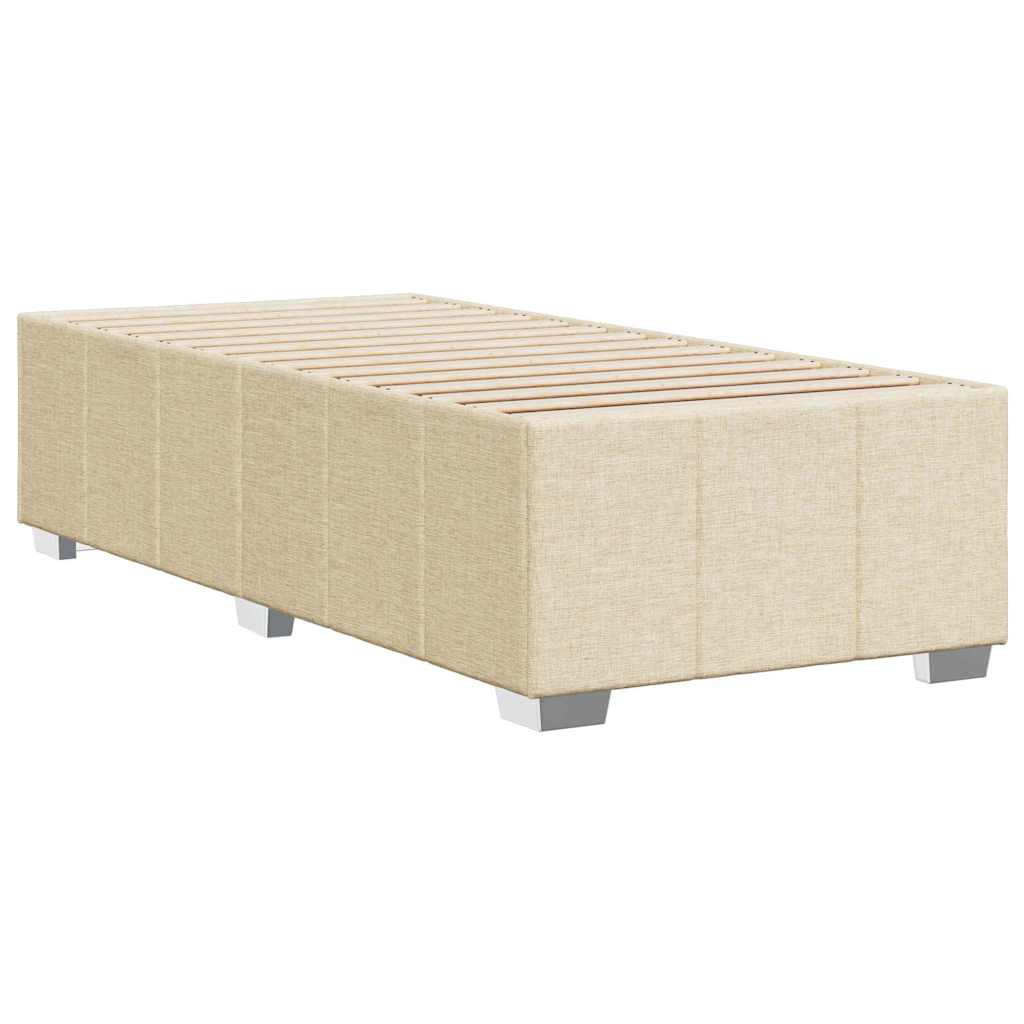 Giroletto senza Materasso Crema 100x200 cm in Tessuto | homemem39