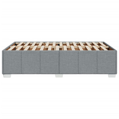 Giroletto senza Materasso Grigio Chiaro 120x190 cm in Tessuto - homemem39