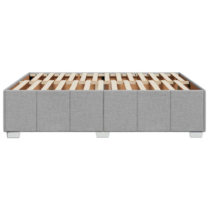 Giroletto senza Materasso Grigio Chiaro 140x190 cm Tessuto | homemem39