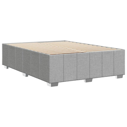 Giroletto senza Materasso Grigio Chiaro 140x190 cm Tessuto | homemem39