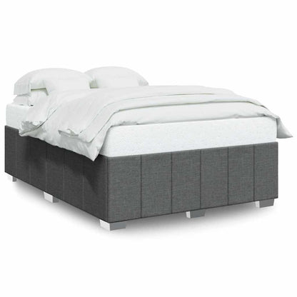 Giroletto senza Materasso Grigio Scuro 140x190 cm Tessuto | homemem39