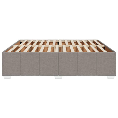 Giroletto senza Materasso Tortora 200x200 cm in Tessuto | homemem39