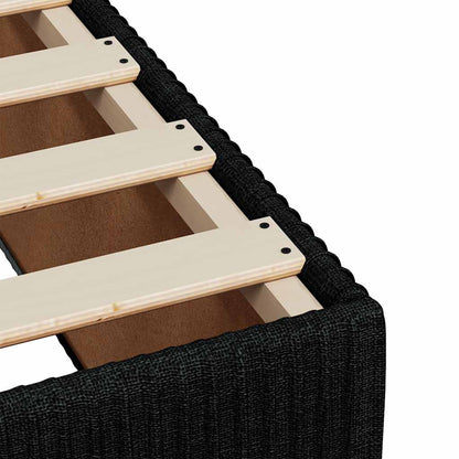 Giroletto senza Materasso Nero 80x200 cm Tessuto - homemem39