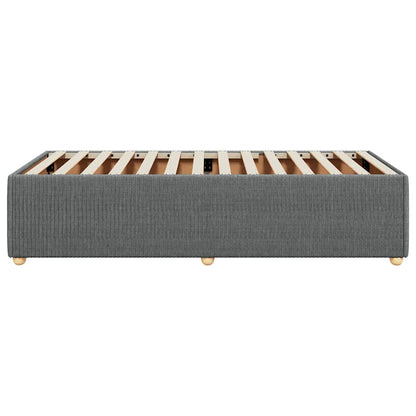 Giroletto senza Materasso Grigio Scuro 90x190 cm Tessuto | homemem39