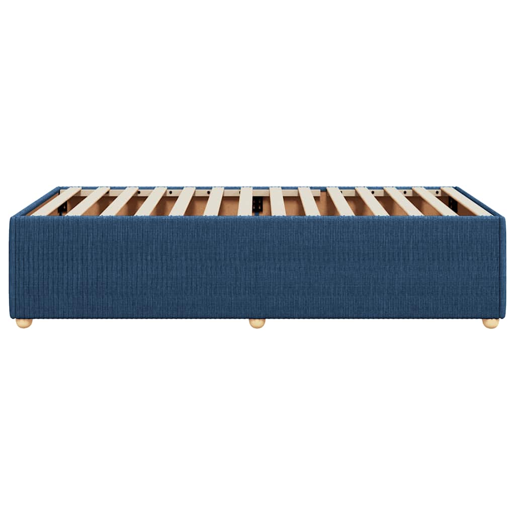 Giroletto senza Materasso Blu 90x190 cm in Tessuto | homemem39