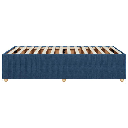 Giroletto senza Materasso Blu 90x190 cm in Tessuto | homemem39