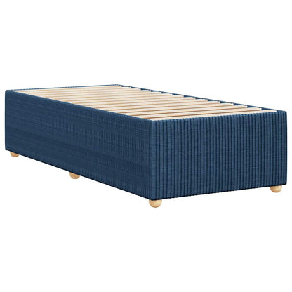 Giroletto senza Materasso Blu 90x190 cm in Tessuto | homemem39