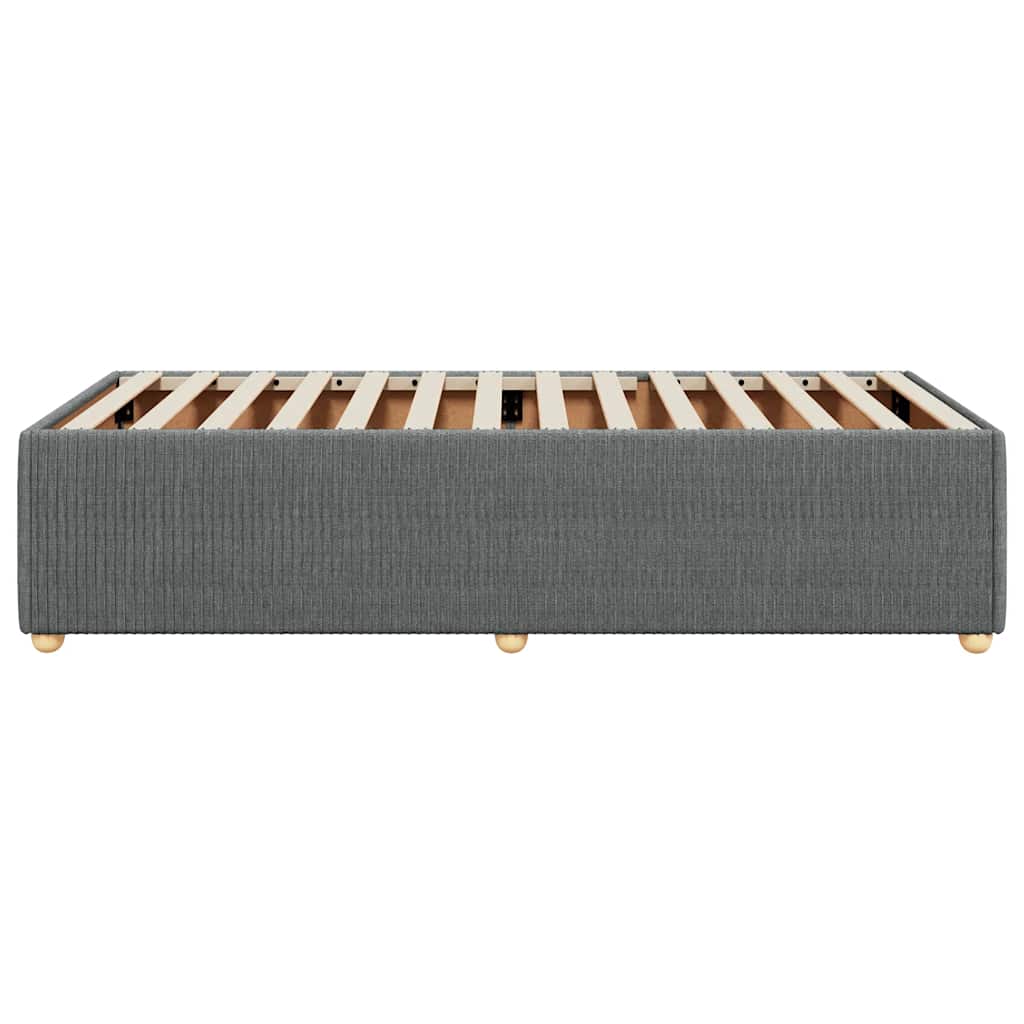Giroletto senza Materasso Grigio Scuro 90x200 cm Tessuto | homemem39