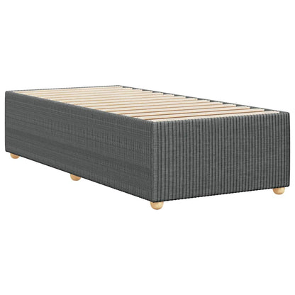 Giroletto senza Materasso Grigio Scuro 90x200 cm Tessuto | homemem39