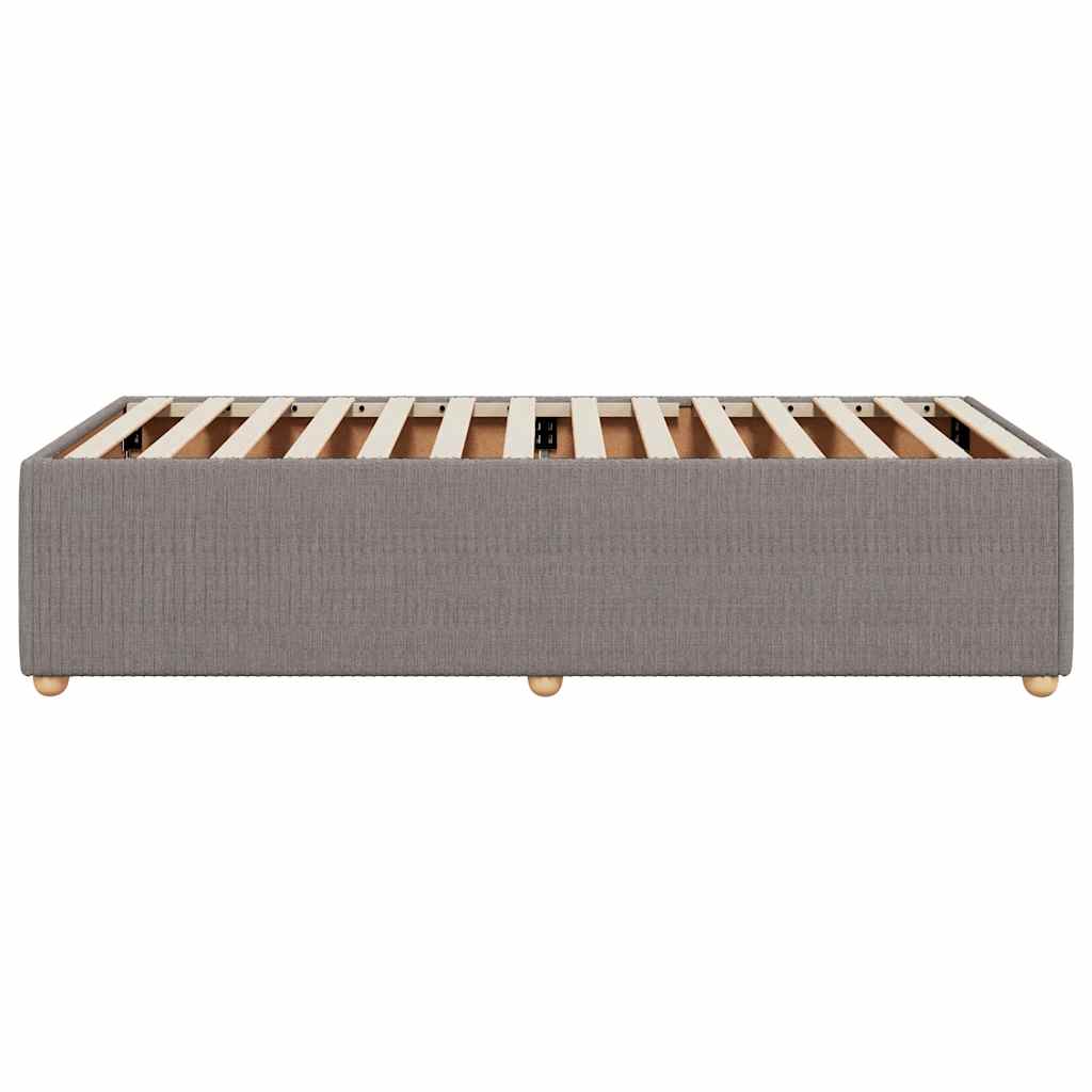 Giroletto senza Materasso Tortora 90x200 cm Tessuto | homemem39