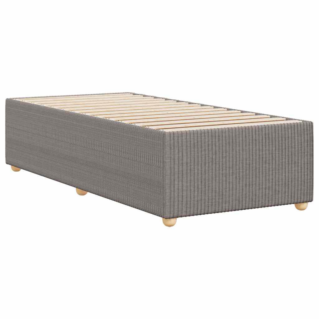 Giroletto senza Materasso Tortora 90x200 cm Tessuto | homemem39