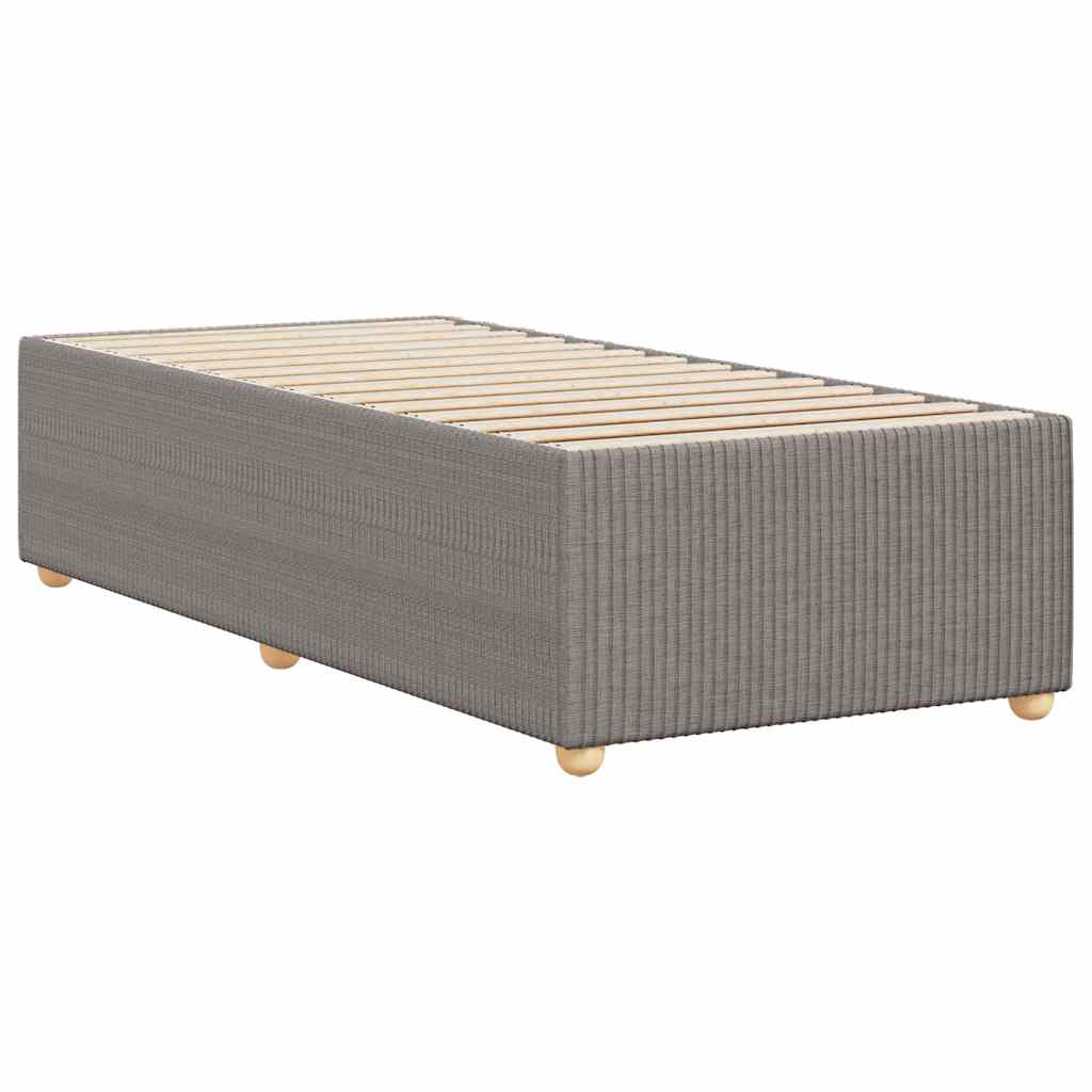 Giroletto senza Materasso Tortora 100x200 cm in Tessuto | homemem39