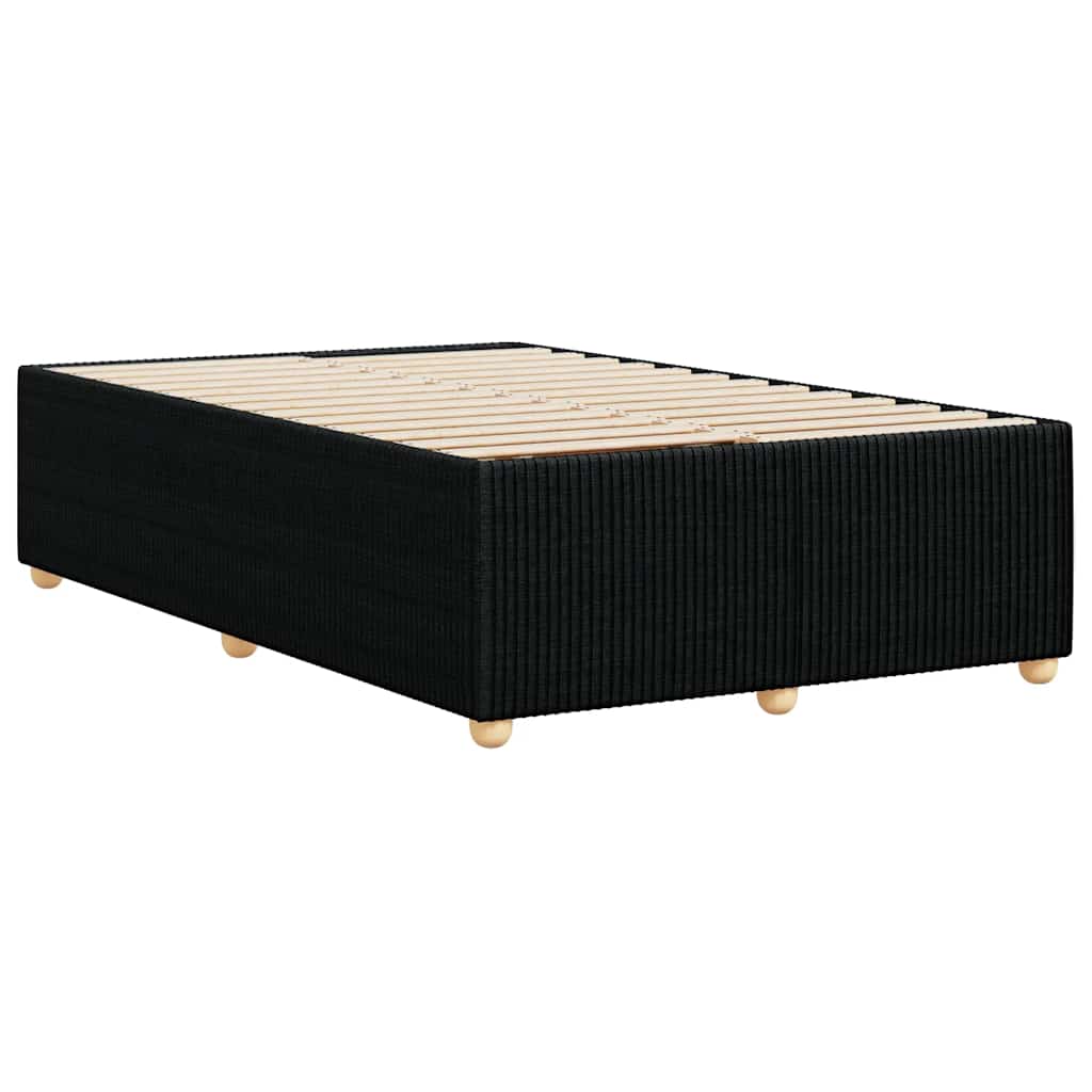 Giroletto senza Materasso Nero 120x190 cm in Tessuto | homemem39