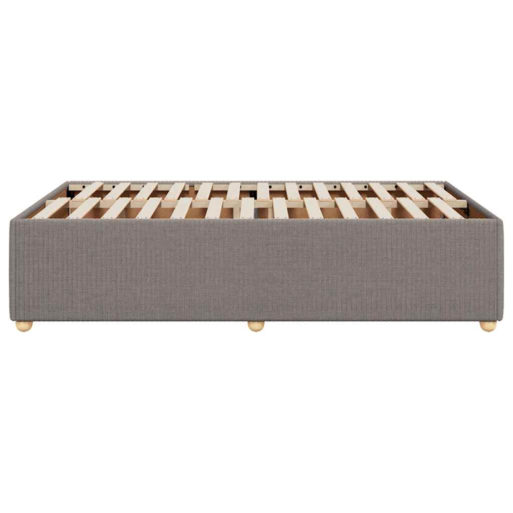 Giroletto senza Materasso Tortora 120x190 cm Tessuto - homemem39