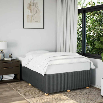 Giroletto senza Materasso Grigio Scuro 120x200 cm Tessuto | homemem39