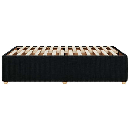 Giroletto senza Materasso Nero 120x200 cm Tessuto | homemem39