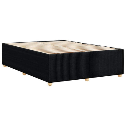 Giroletto senza Materasso Nero 140x190 cm in Tessuto | homemem39