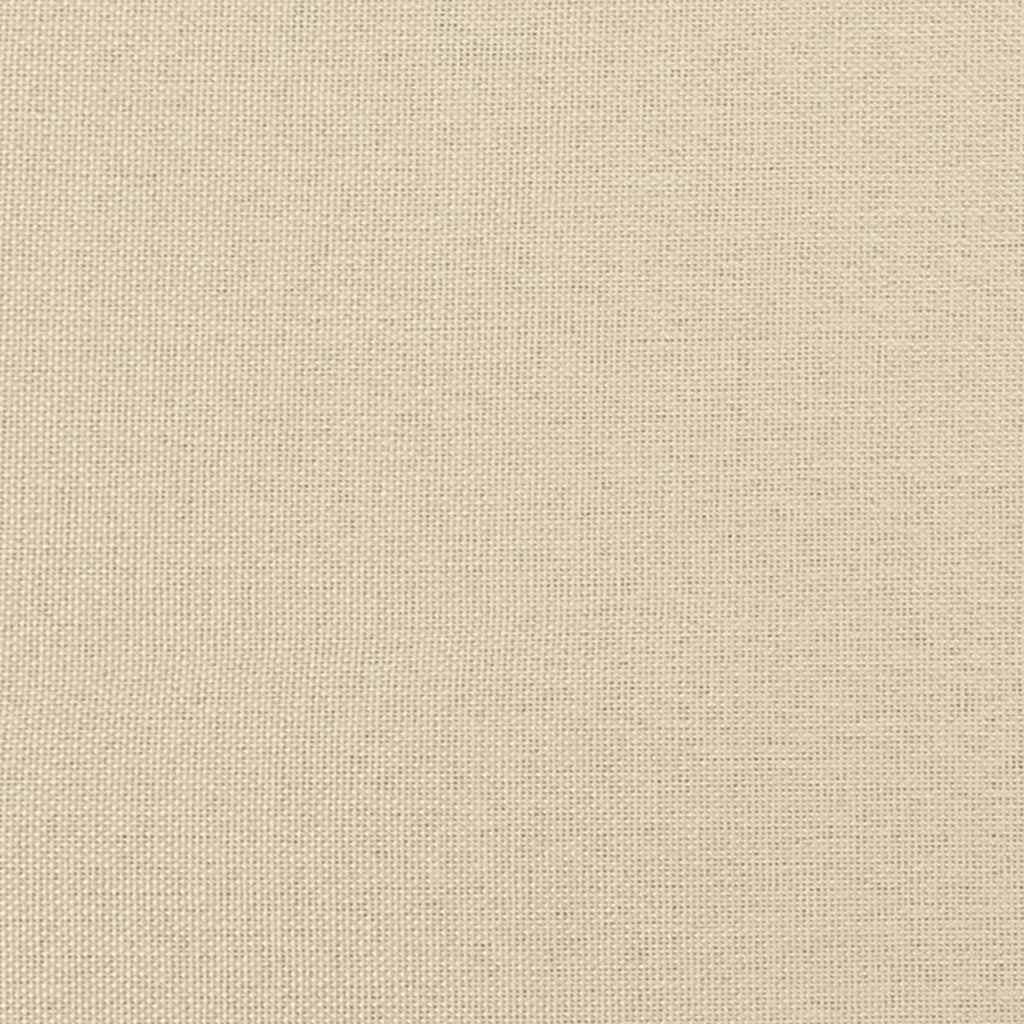 Giroletto senza Materasso Crema 140x190 cm in Tessuto - homemem39