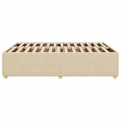 Giroletto senza Materasso Crema 140x200 cm in Tessuto | homemem39
