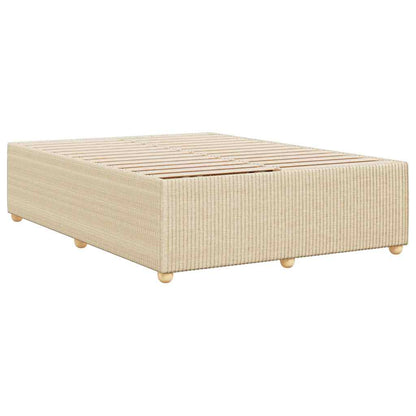 Giroletto senza Materasso Crema 140x200 cm in Tessuto | homemem39