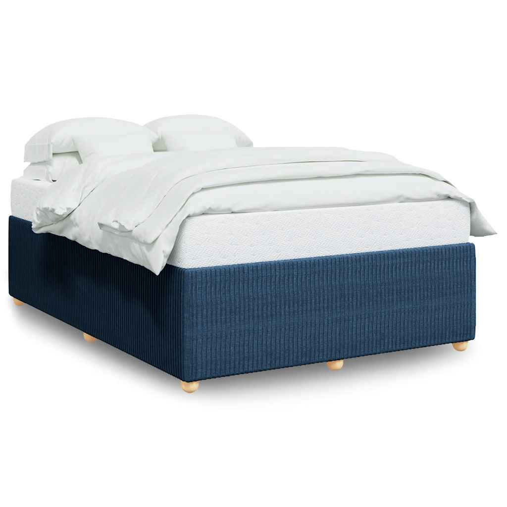 Giroletto senza Materasso Blu 140x200 cm in Tessuto | homemem39