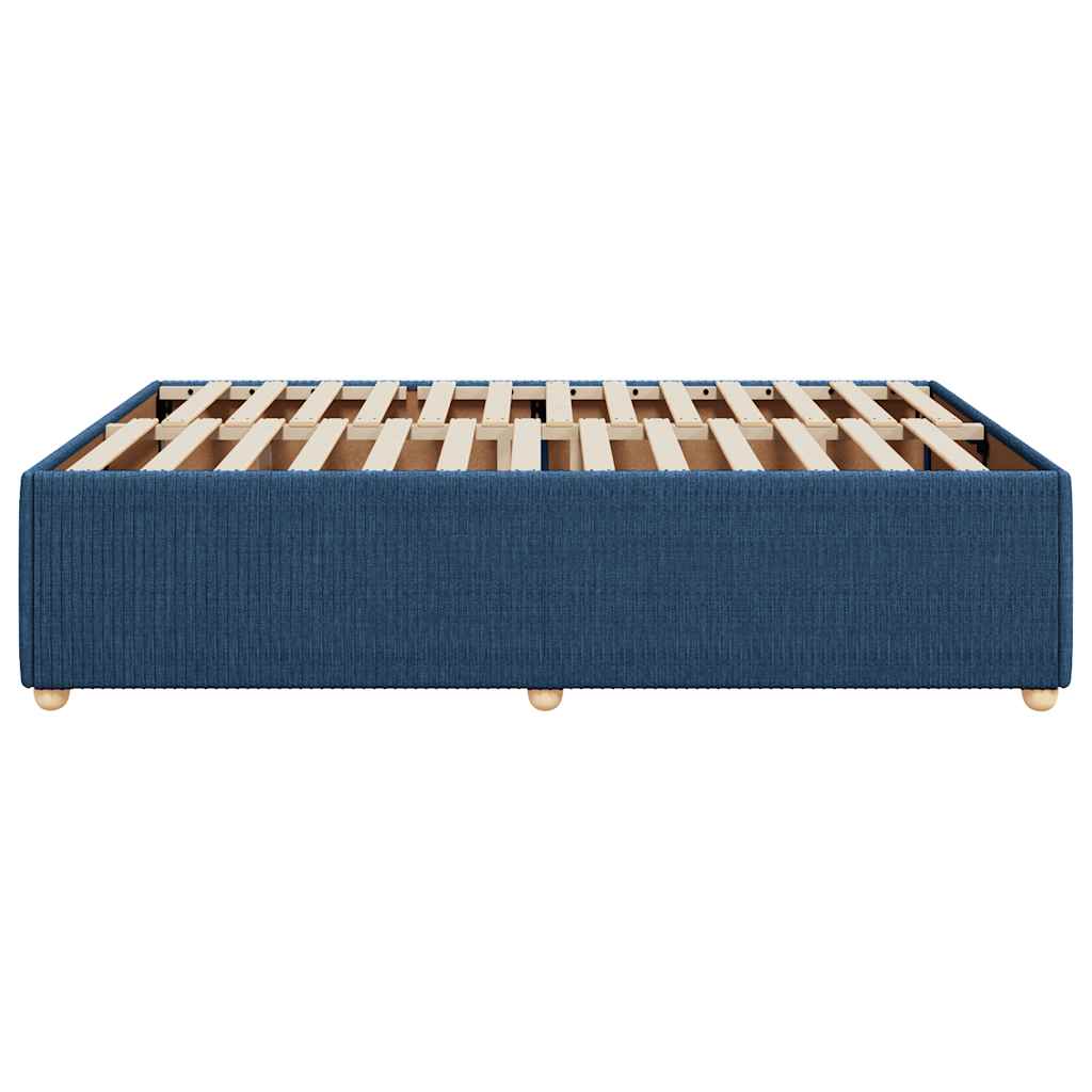 Giroletto senza Materasso Blu 140x200 cm in Tessuto | homemem39