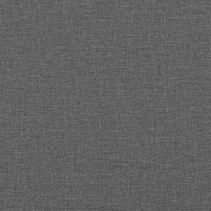 Giroletto senza Materasso Grigio Scuro 200x200 cm Tessuto - homemem39