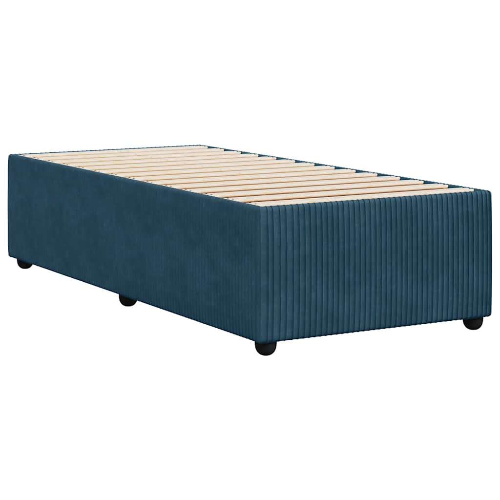 Giroletto Blu 90x200 cm in Velluto | homemem39