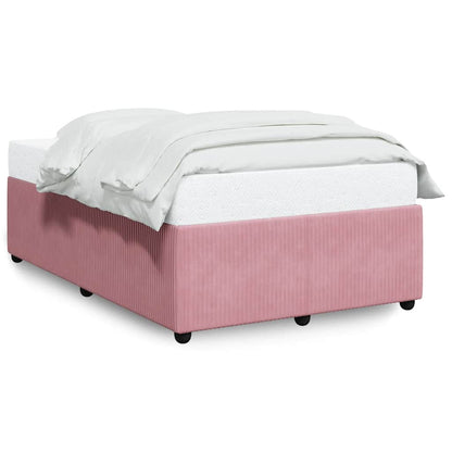 Giroletto senza Materasso Rosa 120x190 cm Velluto | homemem39