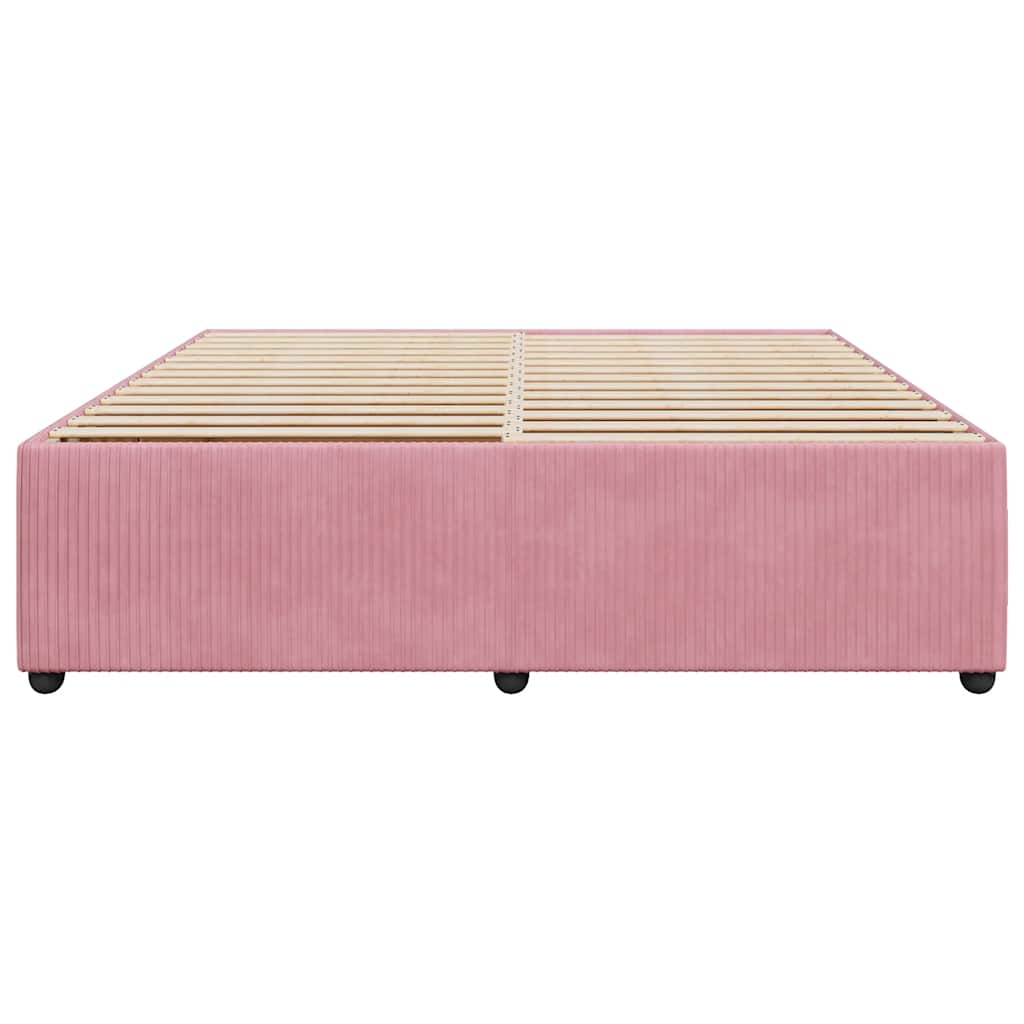 Giroletto Rosa 180x200 cm in Velluto