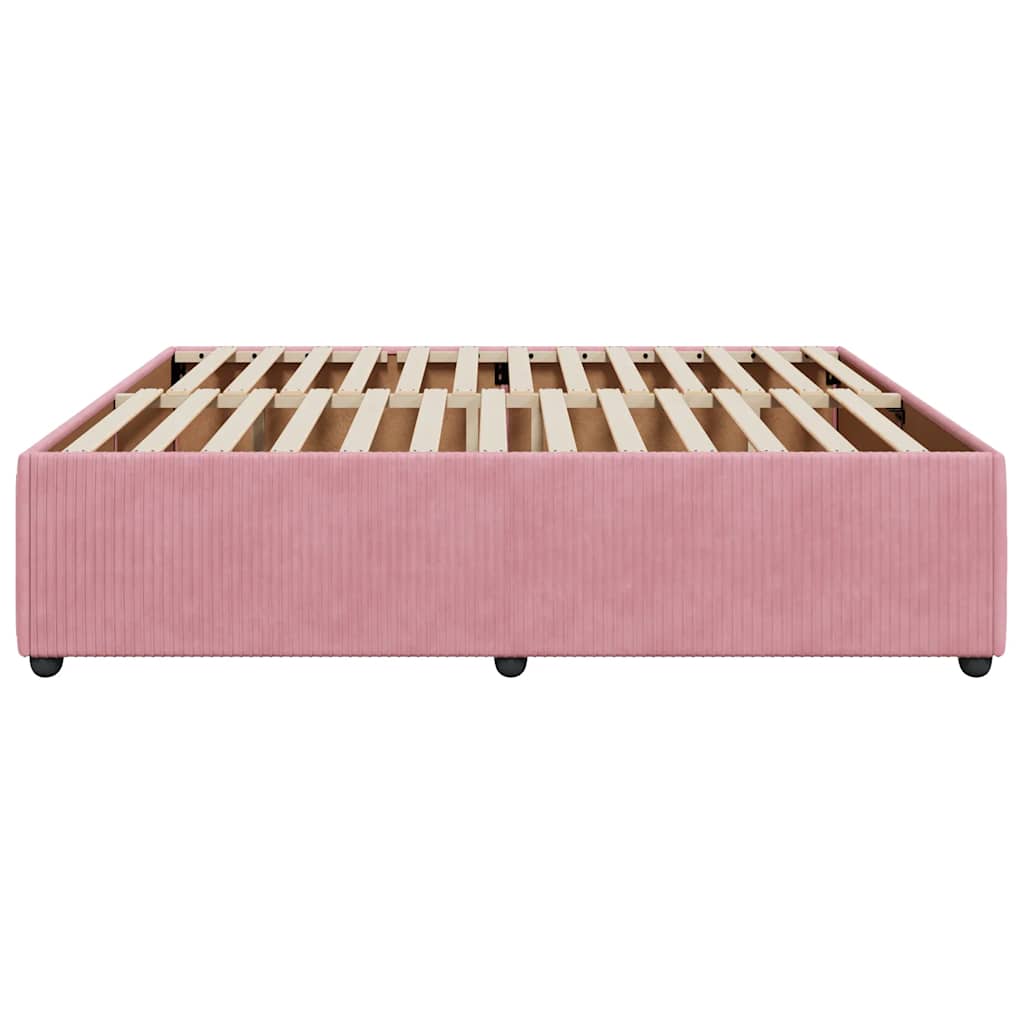 Giroletto Rosa 180x200 cm in Velluto