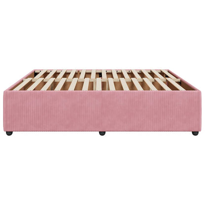 Giroletto Rosa 180x200 cm in Velluto