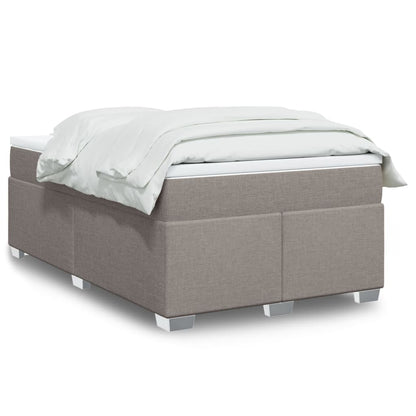 Giroletto a Molle con Materasso Tortora 120x190 cm in Tessuto | homemem39