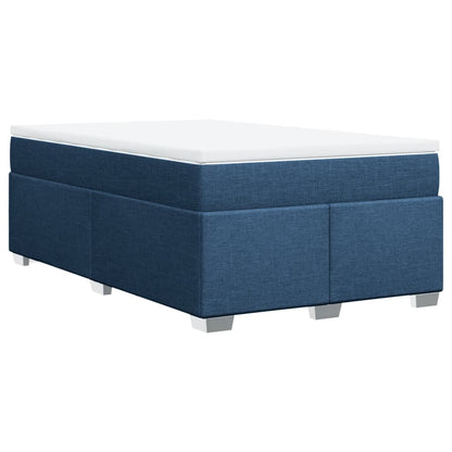 Giroletto a Molle con Materasso Blu 120x190 cm in Tessuto | homemem39