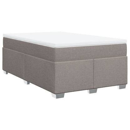 Giroletto a Molle con Materasso Tortora 120x200 cm in Tessuto | homemem39