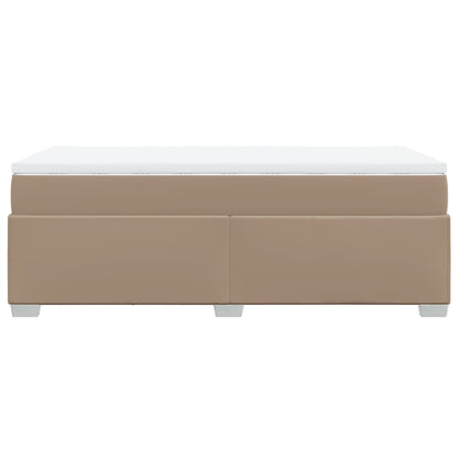 Giroletto a Molle con Materasso Cappuccino 90x190 cm Similpelle | homemem39