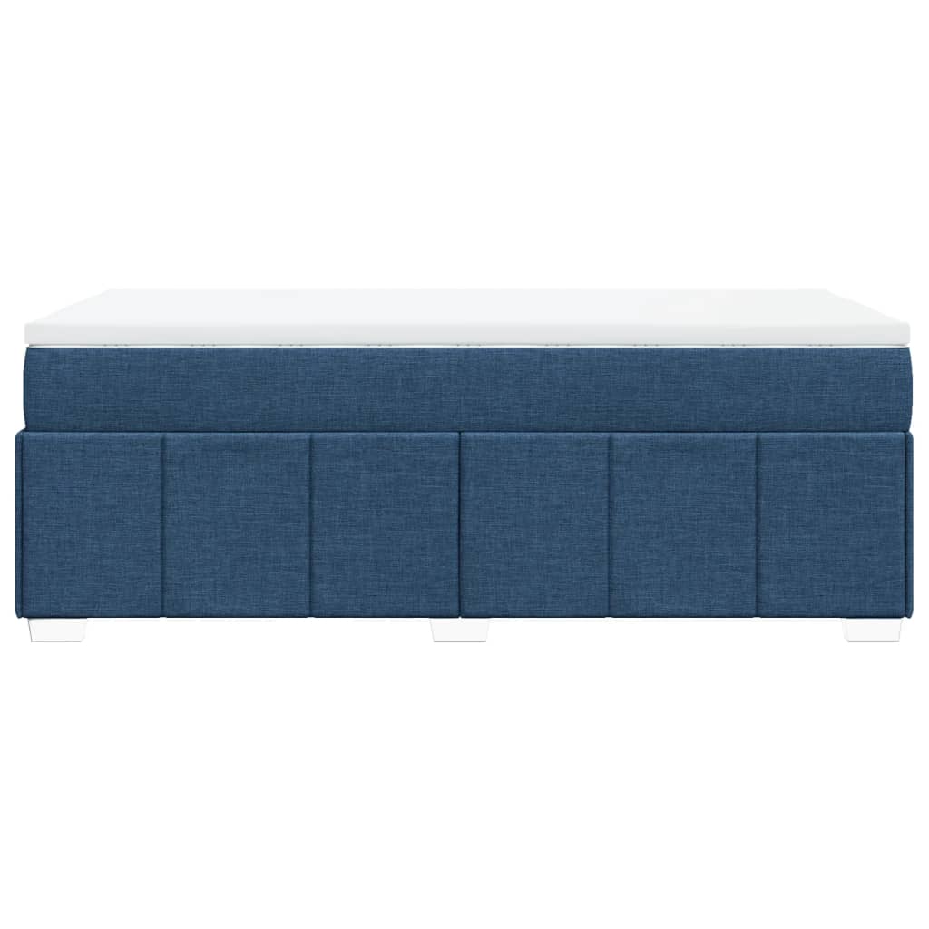 Giroletto a Molle con Materasso Blu 80x200 cm inTessuto | homemem39