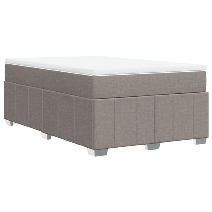 Giroletto a Molle con Materasso Tortora 120x190 cm in Tessuto | homemem39