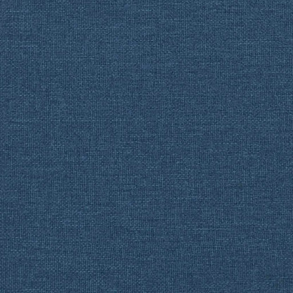 Giroletto a Molle con Materasso Blu 100x200 cm in Tessuto - homemem39