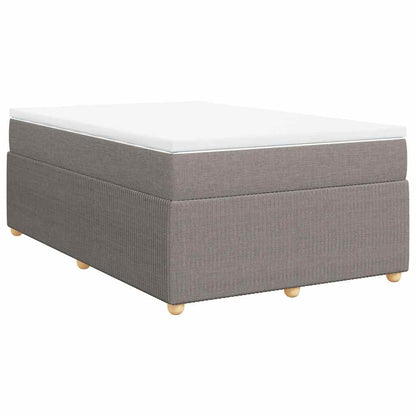 Giroletto a Molle con Materasso Tortora 120x200 cm in Tessuto | homemem39