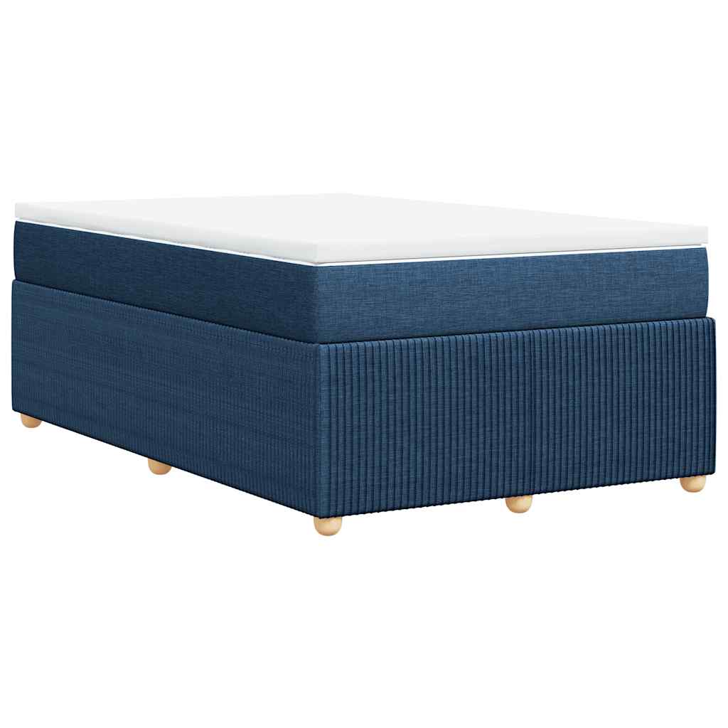 Giroletto a Molle con Materasso Blu 120x200 cm in Tessuto | homemem39