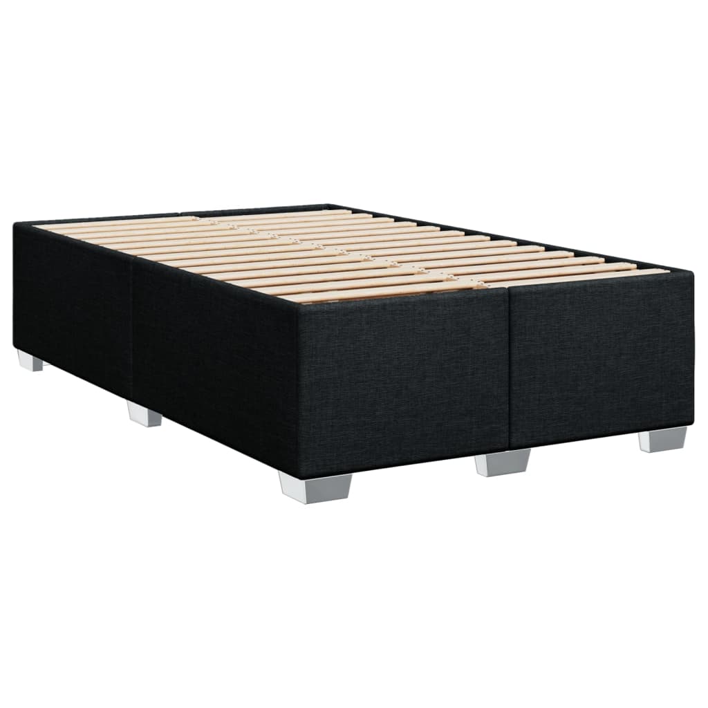 Giroletto a Molle con Materasso Nero 80x200 cm inTessuto | homemem39