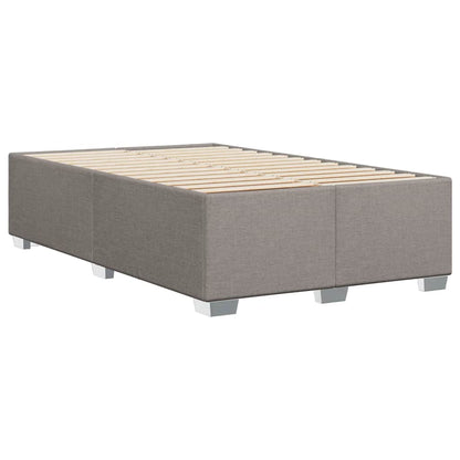 Giroletto a Molle con Materasso Tortora 120x190 cm in Tessuto | homemem39