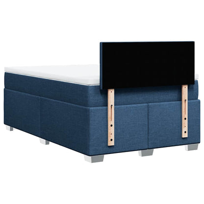 Giroletto a Molle con Materasso Blu 120x190 cm in Tessuto | homemem39