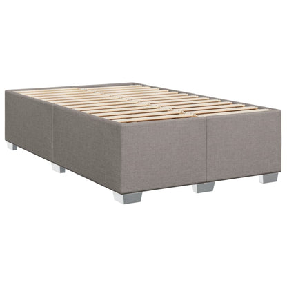 Giroletto a Molle con Materasso Tortora 120x200 cm in Tessuto | homemem39
