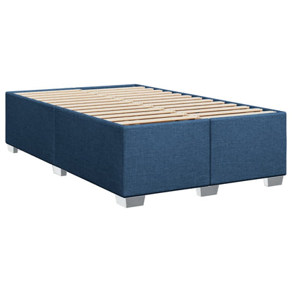 Giroletto a Molle con Materasso Blu 120x200 cm in Tessuto | homemem39