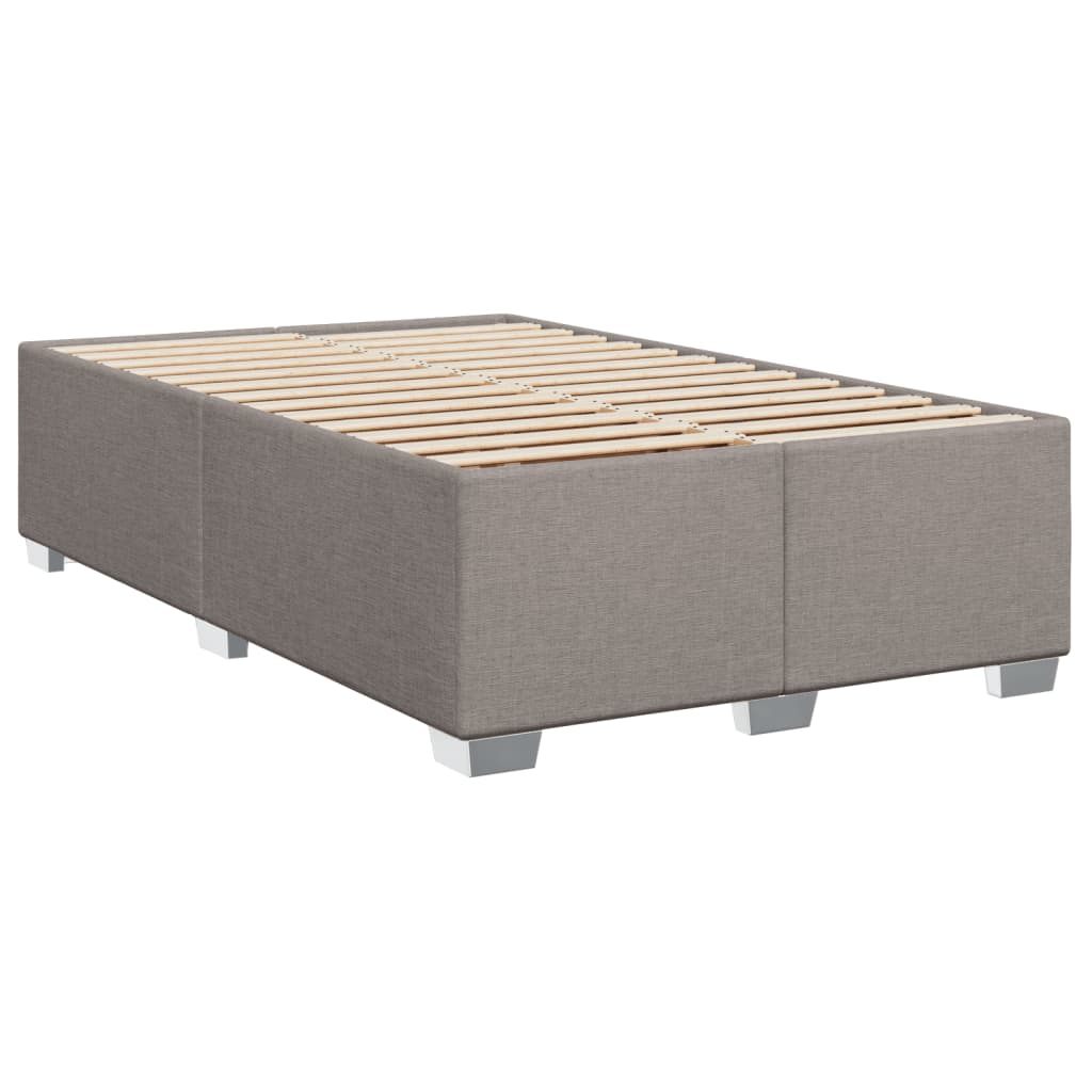 Giroletto a Molle con Materasso Tortora 120x200 cm in Tessuto | homemem39