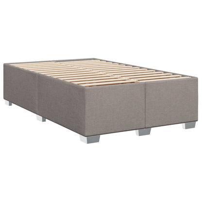 Giroletto a Molle con Materasso Tortora 120x200 cm in Tessuto | homemem39